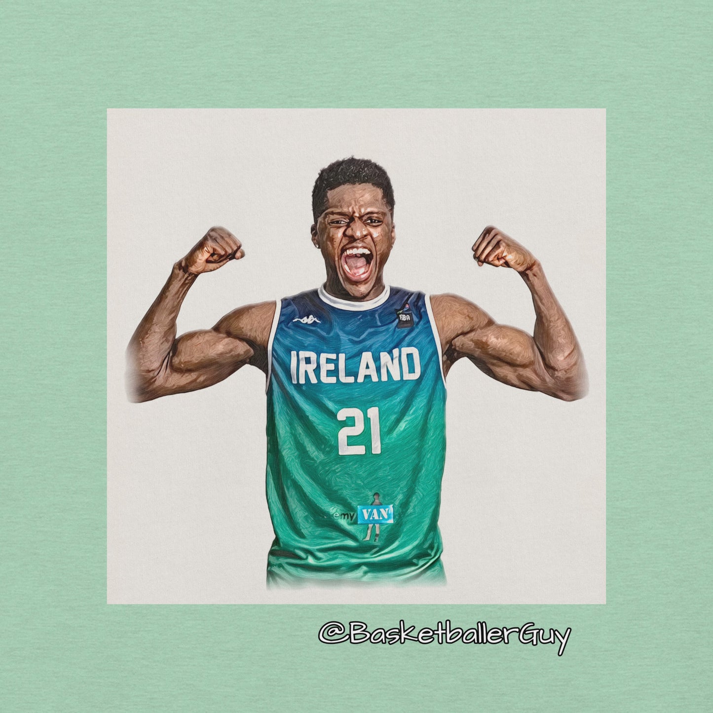 Taiwo Badmus Ireland Flex T-Shirt