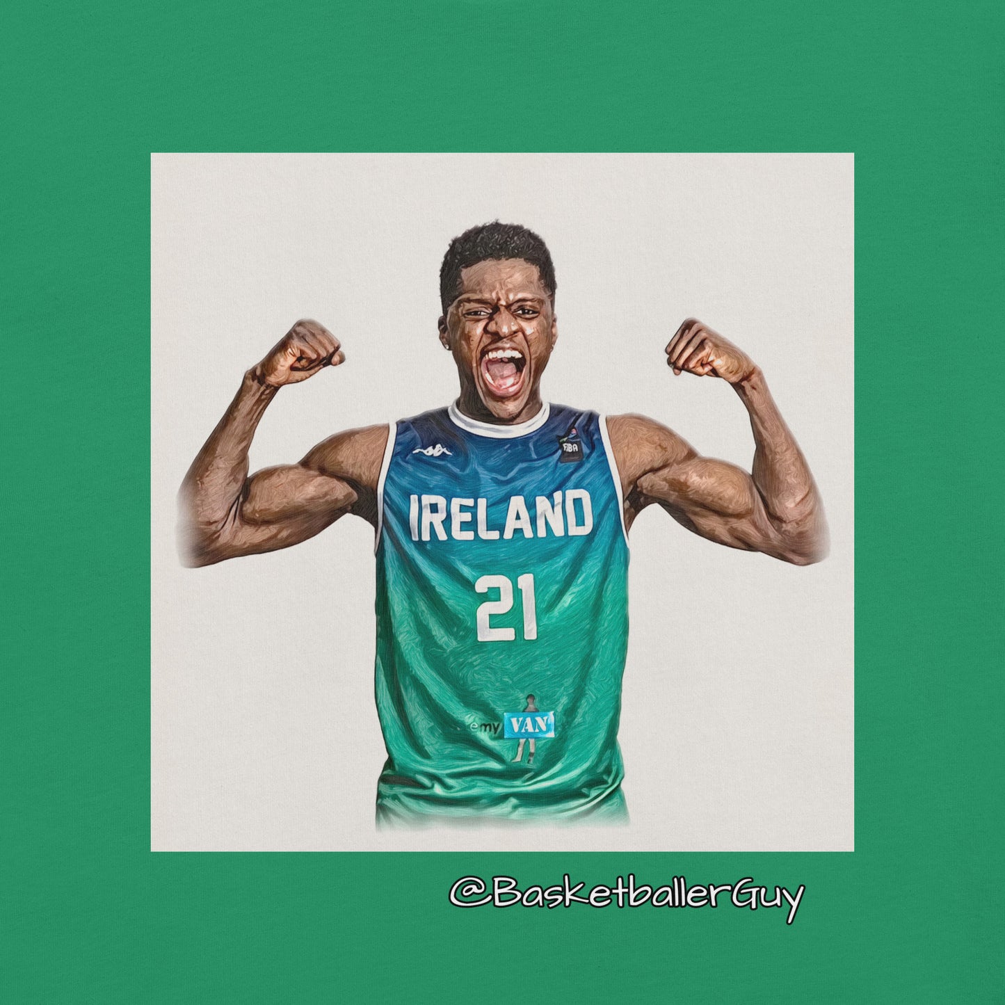 Taiwo Badmus Ireland Flex T-Shirt