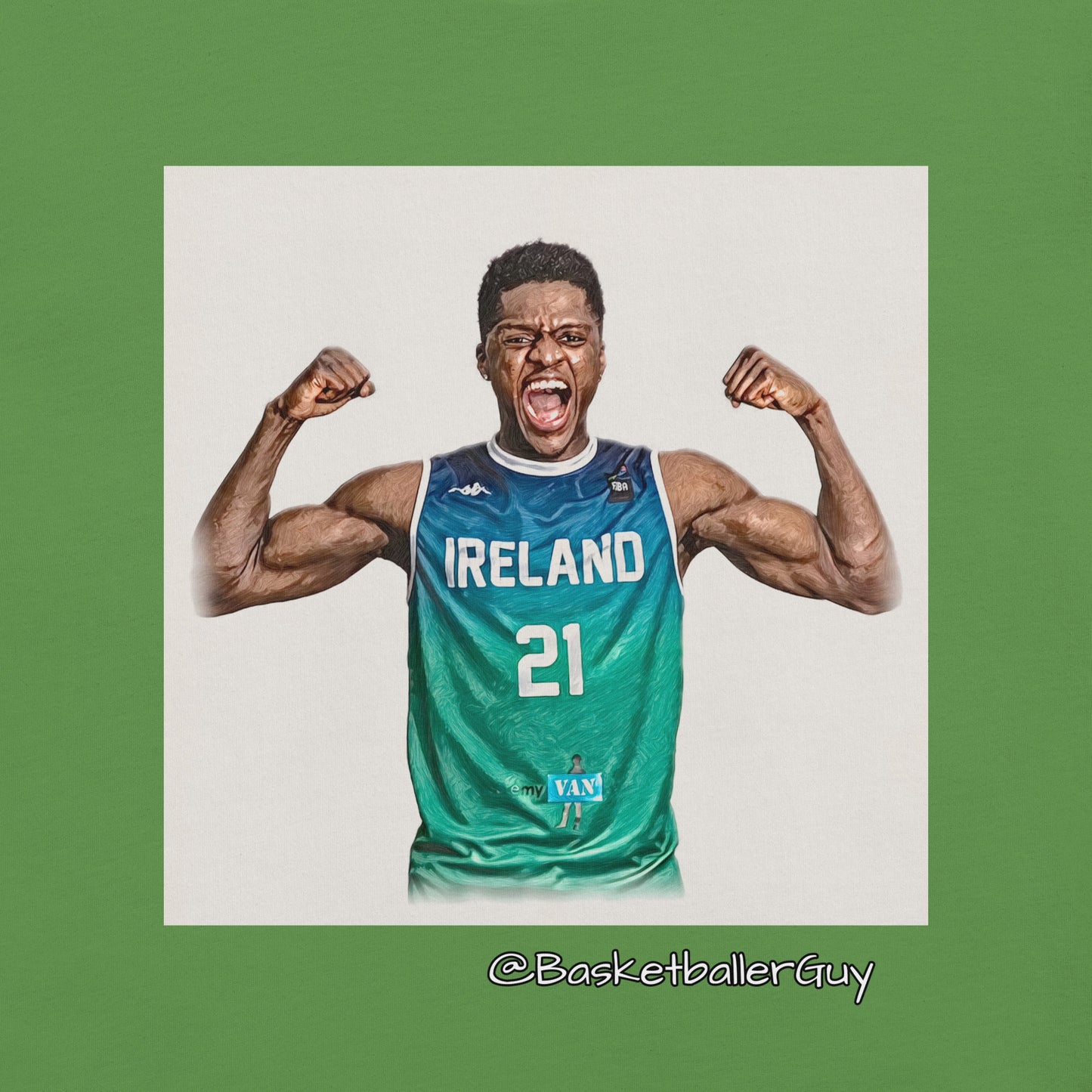 Taiwo Badmus Ireland Flex T-Shirt