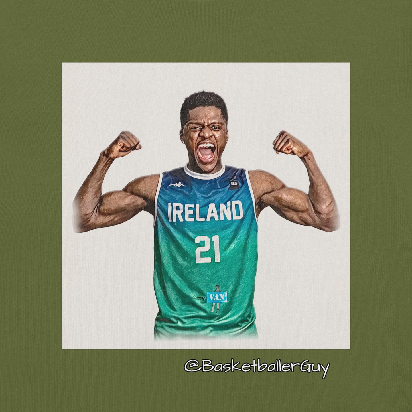 Taiwo Badmus Ireland Flex T-Shirt