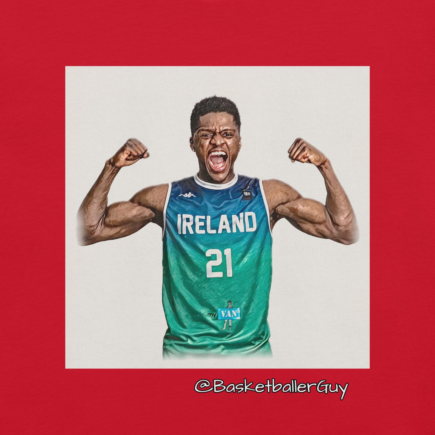 Taiwo Badmus Ireland Flex T-Shirt