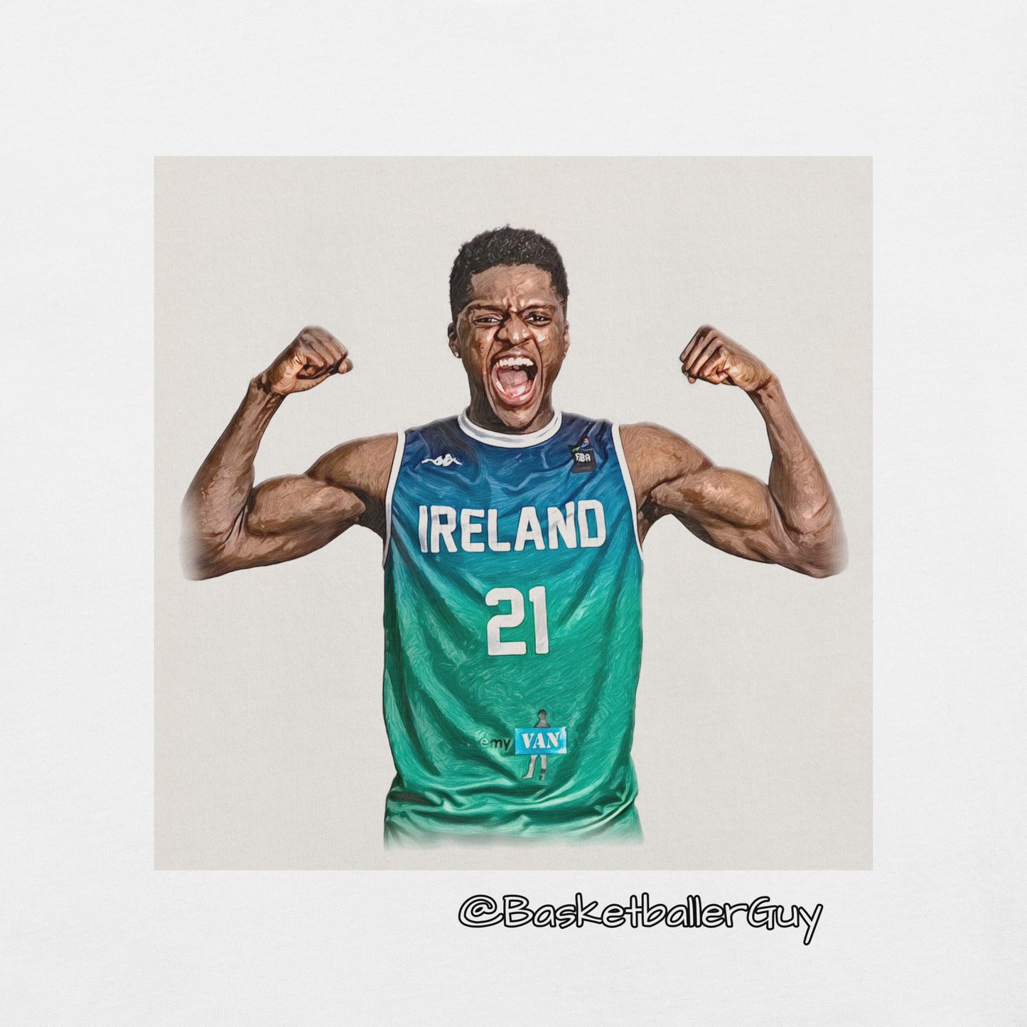 Taiwo Badmus Ireland Flex T-Shirt